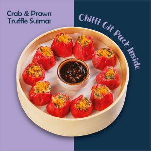 Crab & Prawn Truffle Suimai Dimsum (10Pcs)