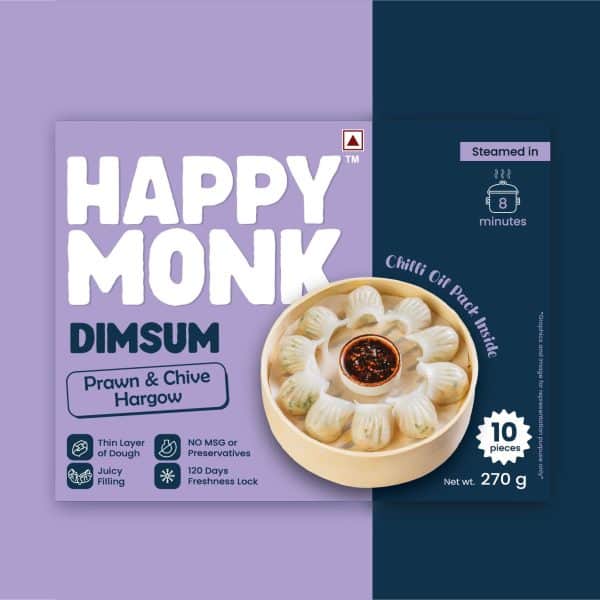 Prawn & Chive Har gow Dimsum (10Pcs) - Image 3