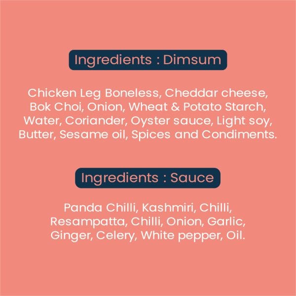 Smoked Chicken & Cheddar Cheese Dimsum (10 Pcs) - Image 5