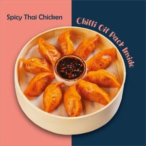 Spicy Thai Chicken Dimsum (10 Pcs)